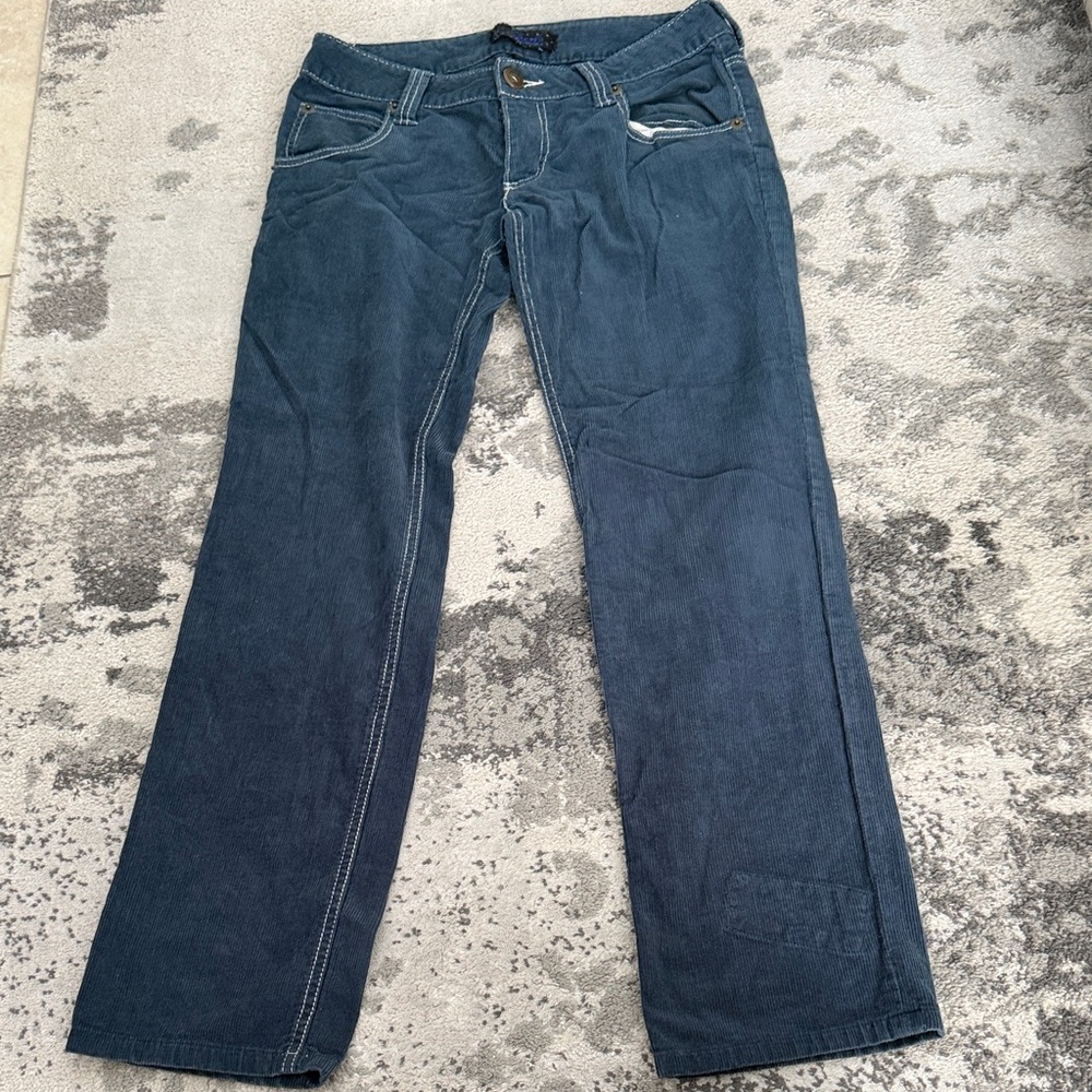 Jack by BB Dakota Dark Blue Straight corduroy pants